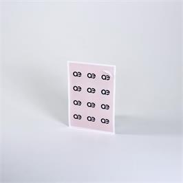 60mm Round Adhesive Labels - Custom Printed Sticker Sheet